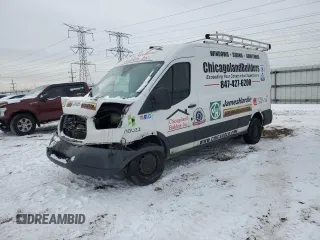 2018 Ford Transit with VIN 1FTBW2CG1JKA31209, listed as a Copart auction lot 44804855 with 125,153 mi miles and Salvage Title. Bid and sale history available at carsss.com. Image 1.