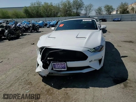 2019 Ford Mustang EcoBoost with VIN 1FATP8UH9K5149395, listed as a Copart auction lot 62725465 with 76,961 mi miles and Salvage title. Bid and sale history available at DreamBid. Image 13.