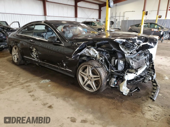 2014 Mercedes-Benz CL-Class CL 63 AMG with VIN WDDEJ7EBXEA031544, listed as a Copart auction lot 51912905 with 70,373 mi miles and Salvage Title. Bid and sale history available at carsss.com. Image 4.