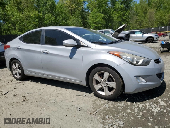 2012 Hyundai Elantra Limited z VIN 5NPDH4AE2CH086382, wystawiony jako Copart lot #54891285 z przebiegiem 138 181 mil mil oraz Szkoda całkowita • Salvage title. Historia ofert i sprzedaży dostępna na DreamBid. Obrazek 4.