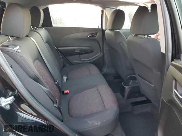 2017 Chevrolet Sonic LT with VIN 1G1JD6SB2H4161473, listed as a Copart auction lot 42827965 with 0 mi miles and Salvage Title. Bid and sale history available at carsss.com. Image 12.