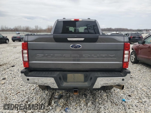 2021 Ford Super Duty F-250 SRW XL with VIN 1FT7W2B63MED45073, listed as a Copart auction lot 49777495 with 99,890 mi miles and Salvage Title. Bid and sale history available at carsss.com. Image 6.