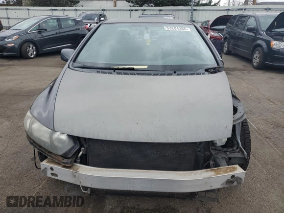 2010 Honda Civic Cpe LX with VIN 2HGFG1B68AH504775, listed as a Copart auction lot 53284265 with 216,785 mi miles and Salvage Title. Bid and sale history available at carsss.com. Image 5.