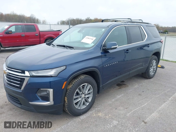 2023 Chevrolet Traverse LT z VIN 1GNEVHKW0PJ120044, wystawiony jako IAAI lot #42002348 z przebiegiem 48 795 mil mil oraz . Historia ofert i sprzedaży dostępna na DreamBid. Obrazek 19.