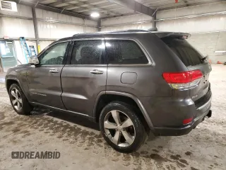 2015 Jeep Grand Cherokee Overland with VIN 1C4RJFCG5FC726086, listed as a Copart auction lot 42500475 with 113,031 mi miles and Clean Title. Bid and sale history available at carsss.com. Image 2.