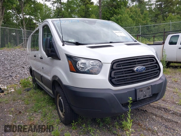 2019 Ford Transit with VIN 1FTYR1ZM4KKA27164, listed as a IAAI auction lot 42765315 with 115,196 mi miles and . Bid and sale history available at DreamBid. Image 1.