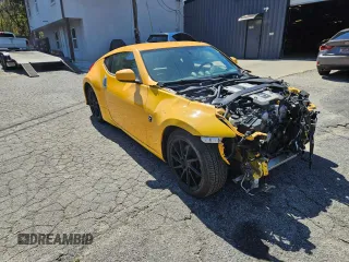 2017 Nissan 370Z with VIN JN1AZ4EH9HM955466, listed as a Copart auction lot 55165475 with 151,694 mi miles and Salvage Title. Bid and sale history available at carsss.com. Image 1.