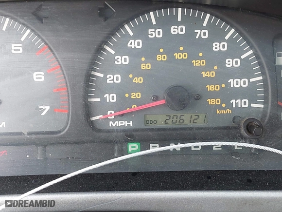 2001 Toyota 4Runner SR5 with VIN JT3GN86R310186434, listed as a IAAI auction lot 41955632 with 206,121 mi miles. Bid and sale history available at carsss.com. Image 15.
