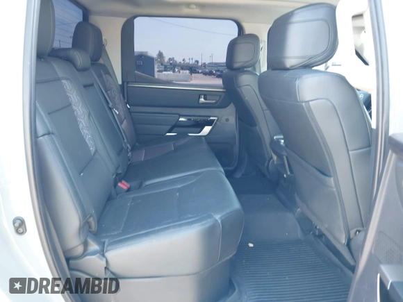2022 Toyota Tundra Limited with VIN 5TFJA5AB6NX012246, listed as a IAAI auction lot 41868289 with 32,298 mi miles and . Bid and sale history available at DreamBid. Image 8.
