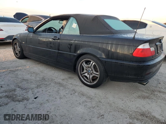 2003 BMW 3 Series 330Ci with VIN WBABS53413JU98493, listed as a Copart auction lot 74194424 with 0 mi miles and Non Repairable. Bid and sale history available at carsss.com. Image 2.