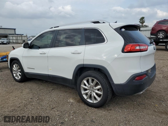 2015 Jeep Cherokee Limited with VIN 1C4PJLDS2FW701864, listed as a Copart auction lot 53793775 with 109,198 mi miles and Salvage Title. Bid and sale history available at DreamBid. Image 2.