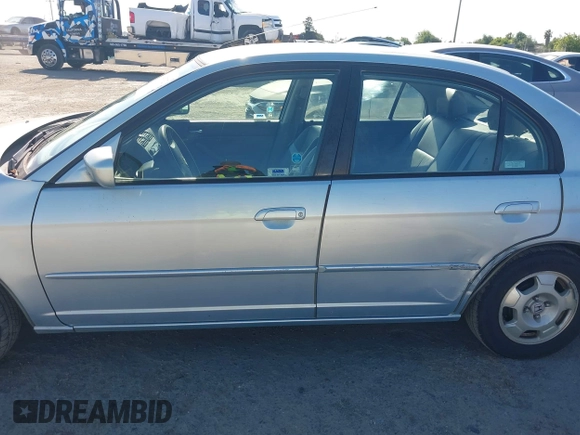 2005 Honda Civic z VIN JHMES96615S015519, wystawiony jako IAAI lot #42349792 z przebiegiem 213 093 mil mil oraz . Historia ofert i sprzedaży dostępna na DreamBid. Obrazek 14.