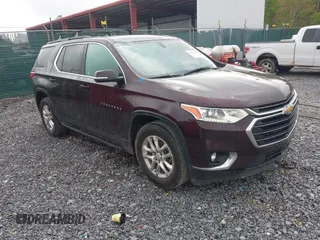 2019 Chevrolet Traverse LT Cloth with VIN 1GNEVGKW5KJ100679, listed as a IAAI auction lot 42174447 with 122,983 mi miles and . Bid and sale history available at DreamBid. Image 1.