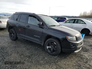 2016 Jeep Compass Sport with VIN 1C4NJCBA8GD525904, listed as a Copart auction lot 48983545 with 0 mi miles and Salvage Title. Bid and sale history available at carsss.com. Image 4.
