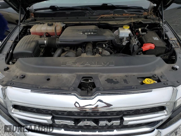 2020 Ram 1500 Big Horn with VIN 1C6SRFFM7LN248711, listed as a Copart auction lot 55170095 with 60,531 mi miles and Clean Title. Bid and sale history available at carsss.com. Image 11.