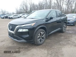 2023 Nissan Rogue SV with VIN JN8BT3BB9PW497125, listed as a IAAI auction lot 41524371 with 15,728 mi miles. Bid and sale history available at carsss.com. Image 17.