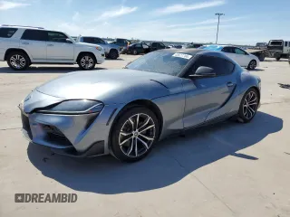 2022 Toyota Supra 2.0 with VIN WZ1DB2C04NW049940, listed as a Copart auction lot 48527704 with 17,085 mi miles and . Bid and sale history available at DreamBid. Image 1.