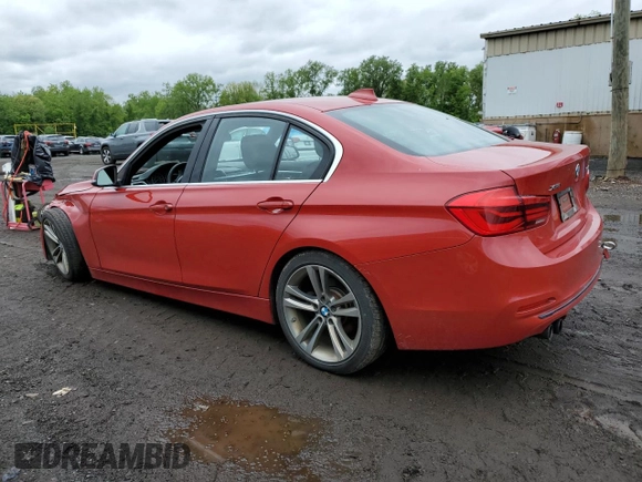 2017 BMW 3 Series 330i xDrive z VIN WBA8D9C53HK894205, wystawiony jako Copart lot #58385675 z przebiegiem 99 420 mil mil oraz Szkoda całkowita • Salvage title. Historia ofert i sprzedaży dostępna na DreamBid. Obrazek 2.