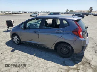 2017 Honda Fit LX with VIN JHMGK5H55HS003948, listed as a Copart auction lot 62542855 with 28,739 mi miles and Salvage title. Bid and sale history available at DreamBid. Image 2.