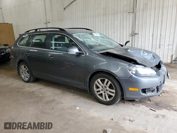 2013 Volkswagen Jetta SportWagen TDI with VIN 3VWPL7AJ7DM611746, listed as a Copart auction lot 57288664 with 141,137 mi miles and Salvage Title. Bid and sale history available at carsss.com. Image 4.
