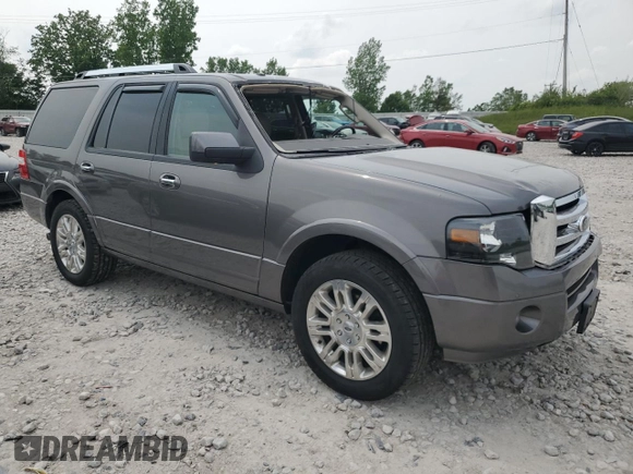 2013 Ford Expedition Limited z VIN 1FMJU1K5XDEF69045, wystawiony jako Copart lot #59272635 z przebiegiem 145 589 mil mil oraz Czysty tytuł • Clean title. Historia ofert i sprzedaży dostępna na DreamBid. Obrazek 4.
