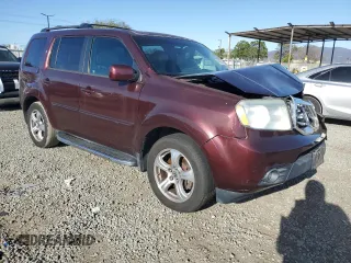 2012 Honda Pilot EX-L with VIN 5FNYF4H64CB019433, listed as a Copart auction lot 49353805 with 177,645 mi miles and Salvage Title. Bid and sale history available at carsss.com. Image 4.