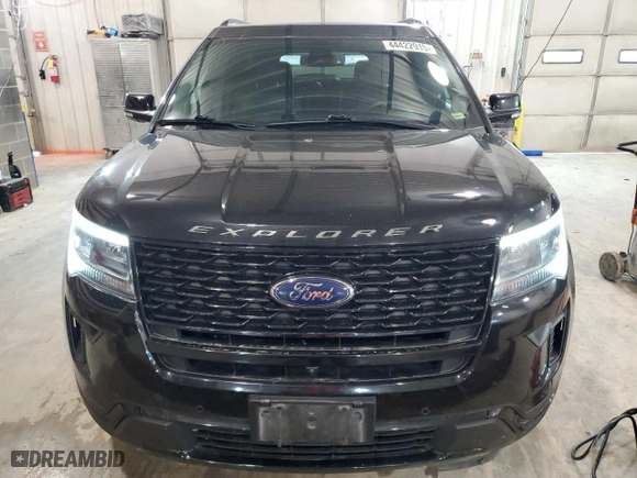 2019 Ford Explorer Sport with VIN 1FM5K8GT0KGB50730, listed as a Copart auction lot 44422915 with 80,257 mi miles and Salvage Title. Bid and sale history available at carsss.com. Image 5.