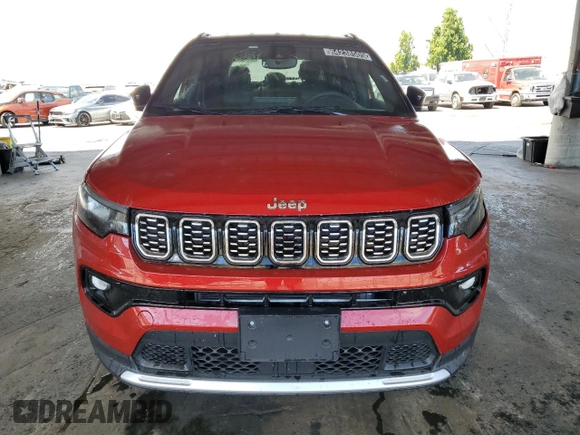 2025 Jeep Compass Limited с VIN 3C4NJDCN8ST550456, выставлен на аукционе Copart как лот 64238505 с пробегом 10 306 миль миль и Списание • Salvage title. История ставок и продаж доступна на DreamBid. Изображение 5.