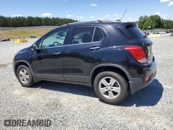 2020 Chevrolet Trax LT with VIN 3GNCJPSB6LL127304, listed as a Copart auction lot 58352545 with Not provided miles and Salvage title. Bid and sale history available at DreamBid. Image 2.