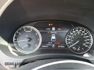 2022 Infiniti QX55 Sensory with VIN 3PCAJ5L31NF104767, listed as a Copart auction lot 57218455 with 73,694 mi miles and Clean title. Bid and sale history available at DreamBid. Image 9.