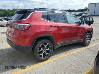 2025 Jeep Compass Limited with VIN 3C4NJDCN5ST565528, listed as a Copart auction lot 62656415 with 2,498 mi miles and Salvage title. Bid and sale history available at DreamBid. Image 3.