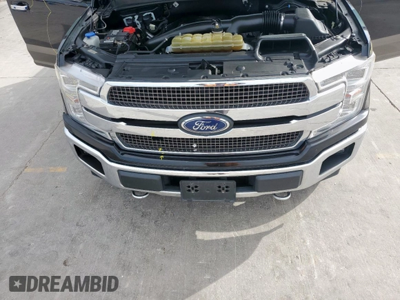 2020 Ford F-150 XL with VIN 1FTEW1E47LFC04396, listed as a Copart auction lot 48570105 with 97,411 mi miles and Salvage Title. Bid and sale history available at DreamBid. Image 12.