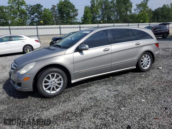 2007 Mercedes-Benz R 3.5L with VIN 4JGCB65EX7A055859, listed as a Copart auction lot 60690715 with Not provided miles and Salvage title. Bid and sale history available at DreamBid. Image 1.