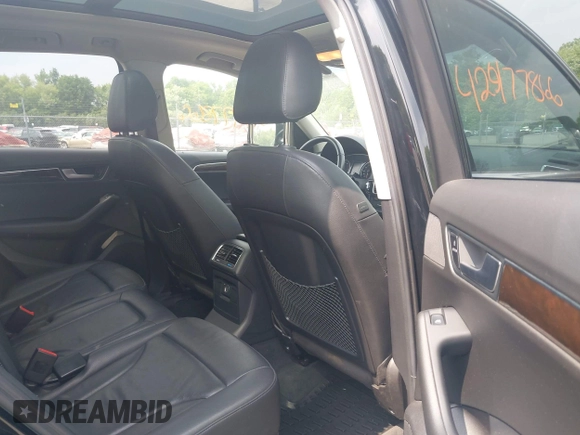 2012 Audi Q5 Premium Plus with VIN WA1LFAFPXCA138885, listed as a IAAI auction lot 42477866 with 180,259 mi miles and . Bid and sale history available at DreamBid. Image 8.