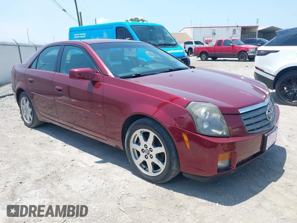 2003 Cadillac CTS with VIN 1G6DM57N830116350, listed as a IAAI auction lot 42160766 with 83,938 mi miles. Bid and sale history available at carsss.com. Image 1.