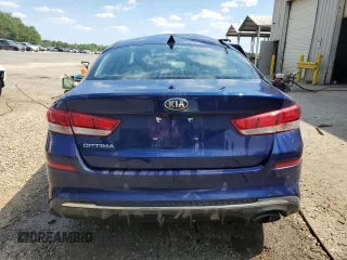2019 Kia Optima LX with VIN 5XXGT4L3XKG356671, listed as a Copart auction lot 60761284 with 0 mi miles and Salvage Title. Bid and sale history available at carsss.com. Image 6.
