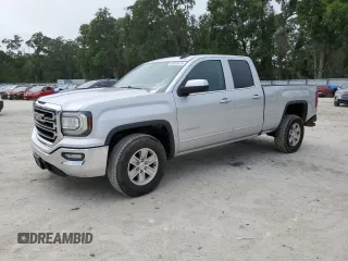 2017 GMC Sierra 1500 SLE z VIN 1GTR1MEC1HZ283742, wystawiony jako Copart lot #59103575 z przebiegiem 159 838 mil mil oraz Szkoda całkowita • Salvage title. Historia ofert i sprzedaży dostępna na DreamBid. Obrazek 1.