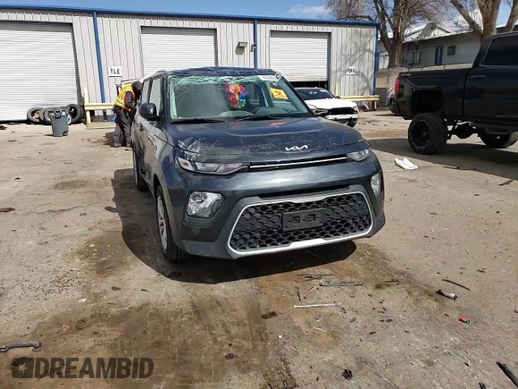 2022 Kia Soul LX with VIN KNDJ23AU8N7801887, listed as a Copart auction lot 47099145 with 22,684 mi miles and Salvage Title. Bid and sale history available at carsss.com. Image 12.
