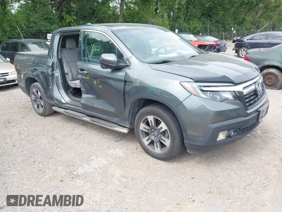 2018 Honda Ridgeline RTL-T with VIN 5FPYK3F61JB013733, listed as a IAAI auction lot 42548122 with 92,407 mi miles and . Bid and sale history available at DreamBid. Image 1.