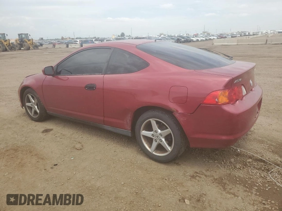 2002 Acura RSX Auto with VIN JH4DC54802C012624, listed as a Copart auction lot 62392515 with 226,368 mi miles and Salvage title. Bid and sale history available at DreamBid. Image 2.