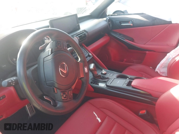 2023 Lexus IS 350 F Sport with VIN JTHGZ1B26P5067657, listed as a IAAI auction lot 41894342 with 30,402 mi miles and . Bid and sale history available at DreamBid. Image 5.
