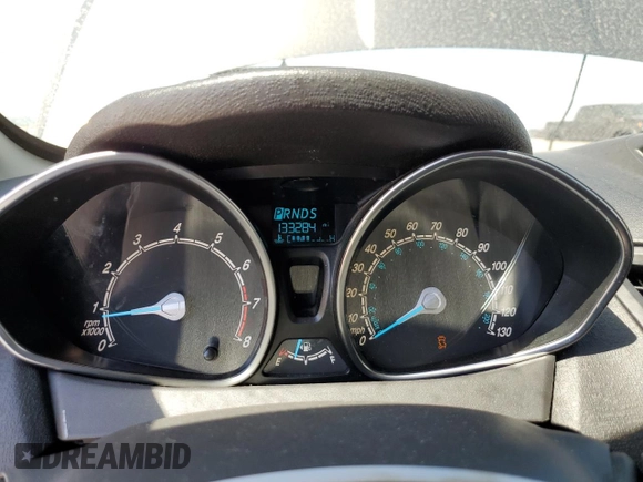 2016 Ford Fiesta SE with VIN 3FADP4BJ4GM127132, listed as a Copart auction lot 55107225 with 133,284 mi miles and Salvage Title. Bid and sale history available at DreamBid. Image 9.