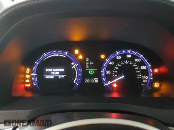 2010 Lexus HS 250h z VIN JTHBB1BA0A2026195, wystawiony jako Copart lot #55851295 z przebiegiem 284 870 mil mil oraz Czysty tytuł • Clean title. Historia ofert i sprzedaży dostępna na DreamBid. Obrazek 9.