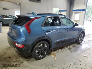 2023 Kia Niro EV Wind with VIN KNDCR3L14P5053905, listed as a Copart auction lot 72002134 with 15,344 mi miles and Clean Title. Bid and sale history available at carsss.com. Image 3.