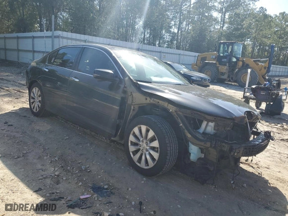 2014 Honda Accord Sedan EX-L with VIN 1HGCR2F81EA296094, listed as a Copart auction lot 46882305 with 159,281 mi miles and Salvage Title. Bid and sale history available at carsss.com. Image 4.