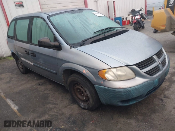 2005 Dodge Caravan SE z VIN 1D4GP25B55B144951, wystawiony jako IAAI lot #41634269 z przebiegiem 166 827 mil mil oraz . Historia ofert i sprzedaży dostępna na DreamBid. Obrazek 1.