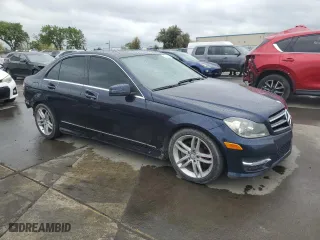 2012 Mercedes-Benz C-Class C 250 Sport with VIN WDDGF4HB7CA654962, listed as a Copart auction lot 51278855 with 182,526 mi miles and Salvage Title. Bid and sale history available at carsss.com. Image 4.