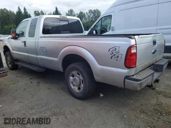 2012 Ford F-250 XL with VIN 1FT7X2B65CEB59000, listed as a Copart auction lot 58310515 with 88,747 mi miles and Salvage title. Bid and sale history available at DreamBid. Image 2.