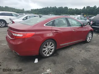 2013 Hyundai Azera with VIN KMHFH4JG9DA299005, listed as a Copart auction lot 66095944 with 137,680 mi miles and Salvage Title. Bid and sale history available at carsss.com. Image 3.