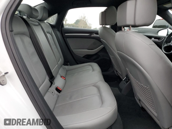 2018 Audi A3 Sedan Premium with VIN WAUAUGFF8J1092397, listed as a Copart auction lot 44392573 with 20,309 mi miles. Bid and sale history available at carsss.com. Image 10.